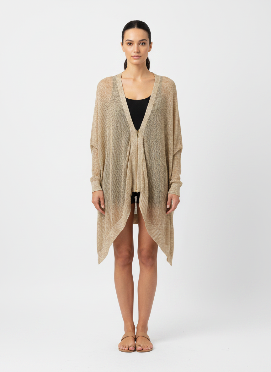 Casaco Dourado - ZARA / M
