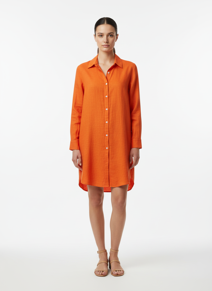 Chemise em Linho - Canal/P
