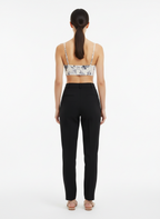 Top Acetinado Floral - Caos/M