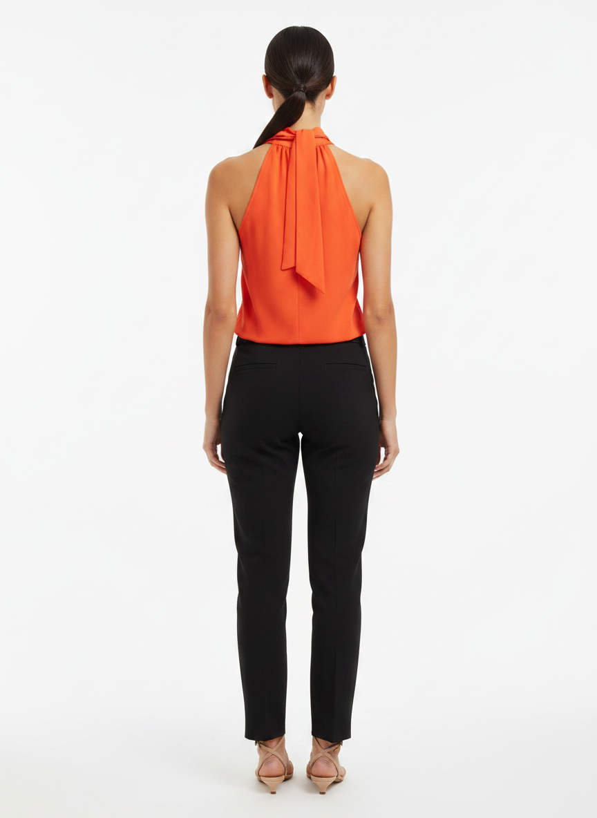 Blusa Halter Liso com Amarração - Corporeum / 38