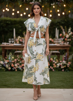 Conjunto Linho Estampado - DRESS TO / M