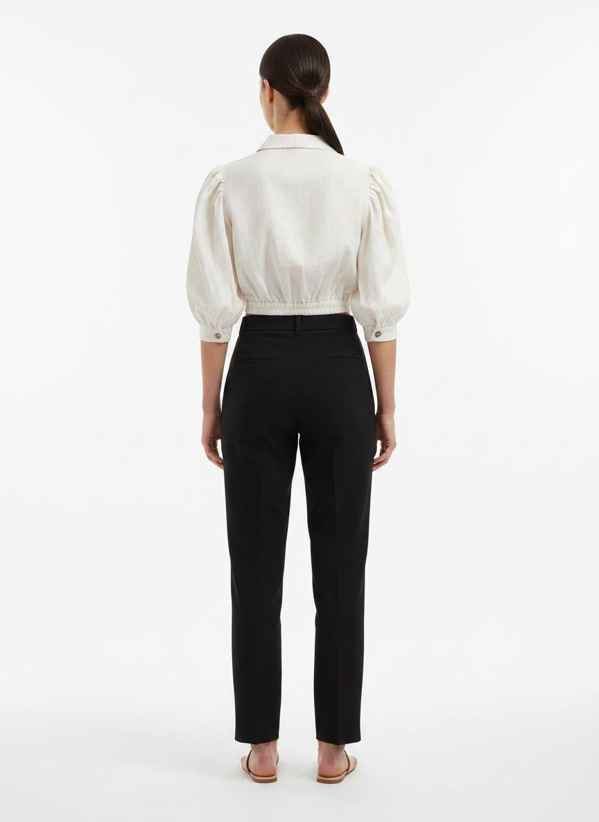 Blazer Cropped Texturizado - FARM / P