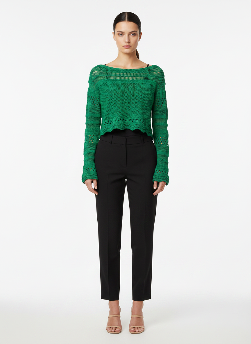 Blusa Tricot Vazado - FARM / P