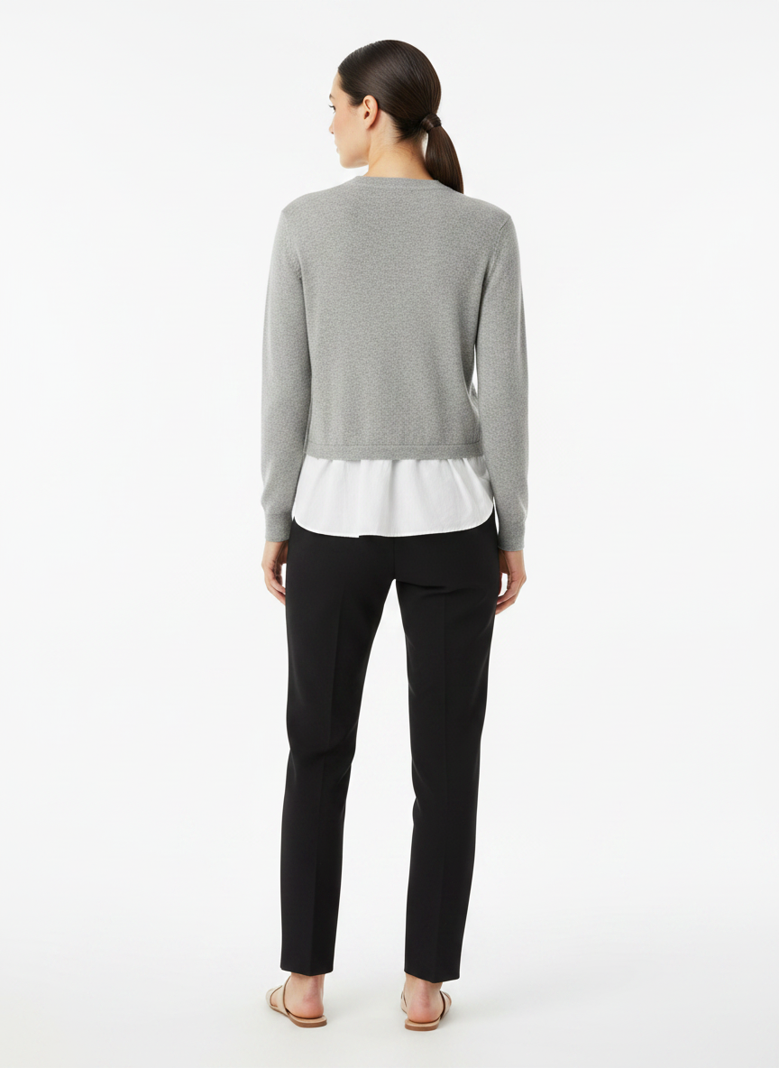 Blusa Tricô Mescla - MARFINNO / PP