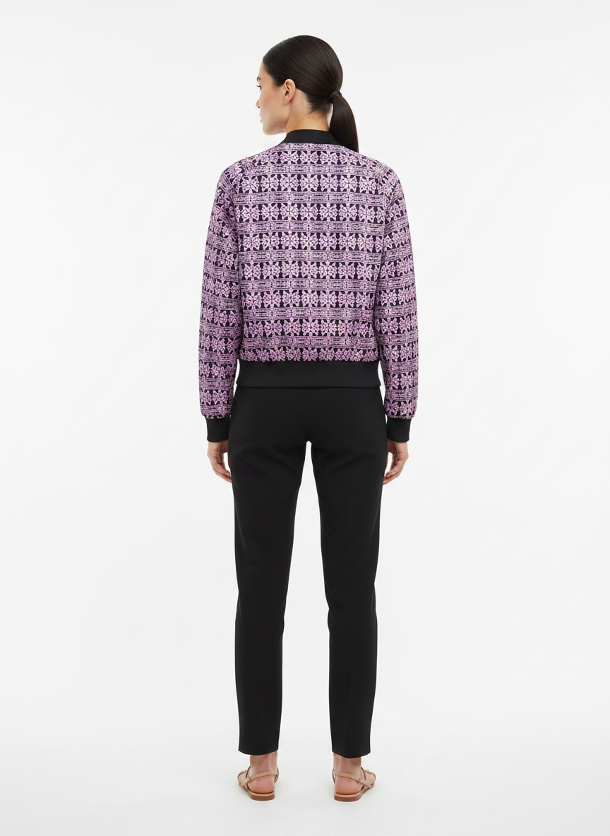 Jaqueta Bomber Estampada Feminina - ADIDAS / P