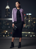 Jaqueta Bomber Estampada Feminina - ADIDAS / P