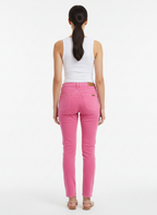 Calça Skinny Veludo Rosa - Canal/36