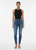 Calça Jeans Slim Fit Barra Desfiada - Canal