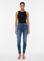 Calça Jeans Slim Fit Barra Desfiada - Canal