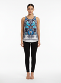 Blusa Regata Borboletas Estampada - FARM / M