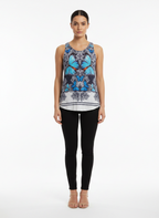 Blusa Regata Borboletas Estampada - FARM / M