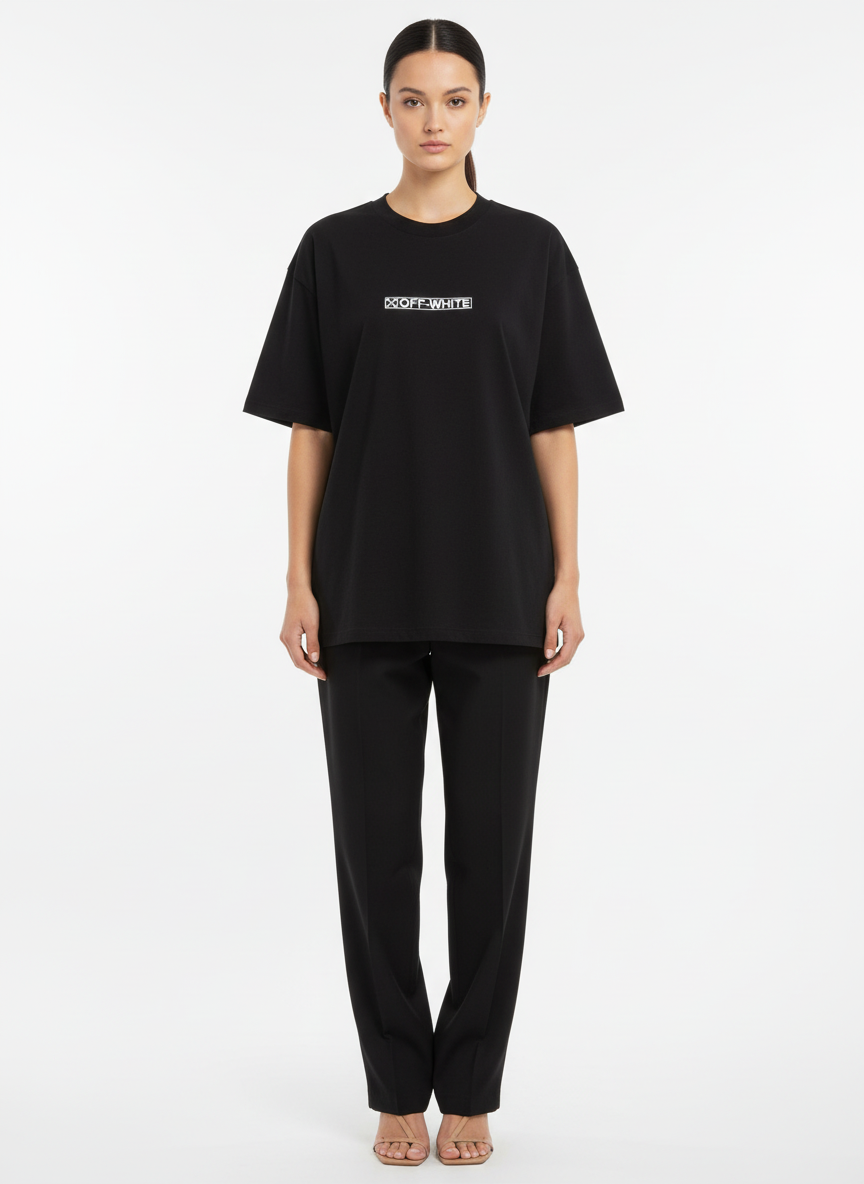 Camiseta preta - OFFWHITE | G