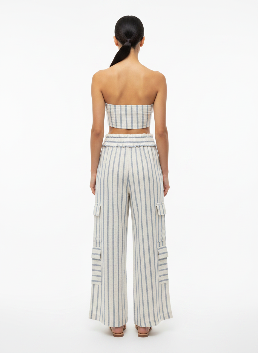Conjunto Listrado Linho - SOMMER / PP