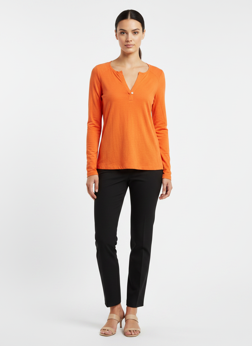 Blusas Laranja - ANIMALE / P