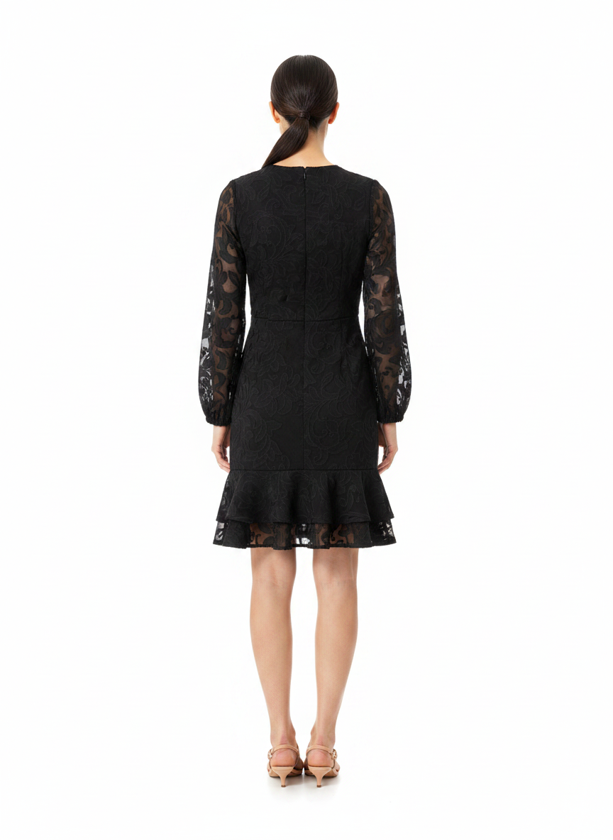 Vestido Jacquard - ANNE FERNANDES / M