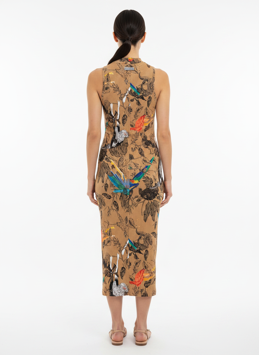 Vestido Malha Canelada - COLCCI / U