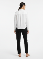 Camisa Cropped Texturizada com Laço - CANAL / P