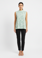 Blusa sem manga estampada verde - LAFORT | M