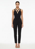 Body Feminino Cruzado de Malha - Skunk / M