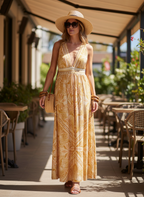 Vestido Maxi Viscose - FARM / PP
