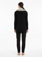 Colete de Tricot com Pelo/G