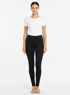 Calça legging A.Sync cós elástico abertura calcanhar preta - ANIMALE | M