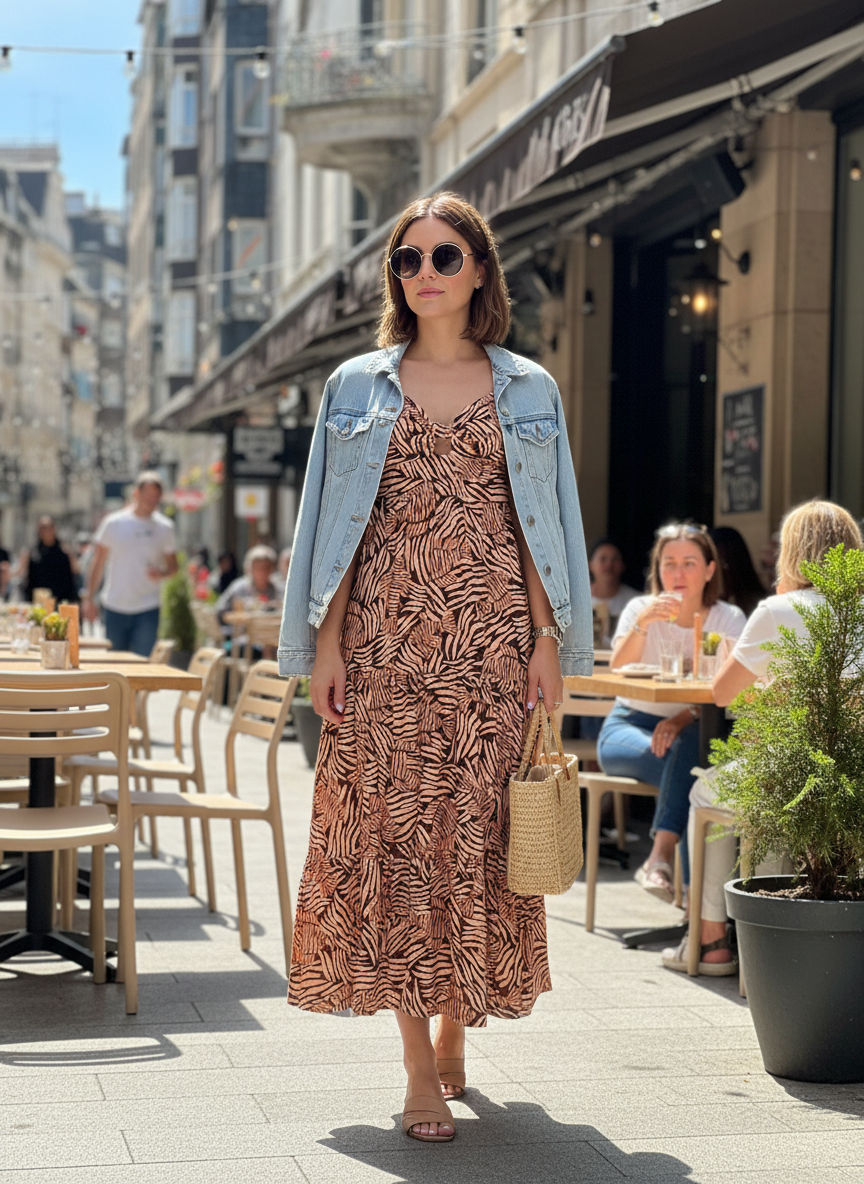 Vestido Viscose - FARM / P