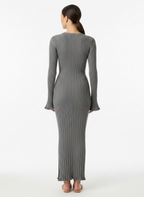 Vestido Maxi Canelado - CANAL / P