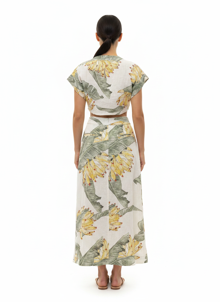 Conjunto Linho Estampado - DRESS TO / M