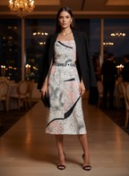 Vestido Malha Estampada - CAOS / 38