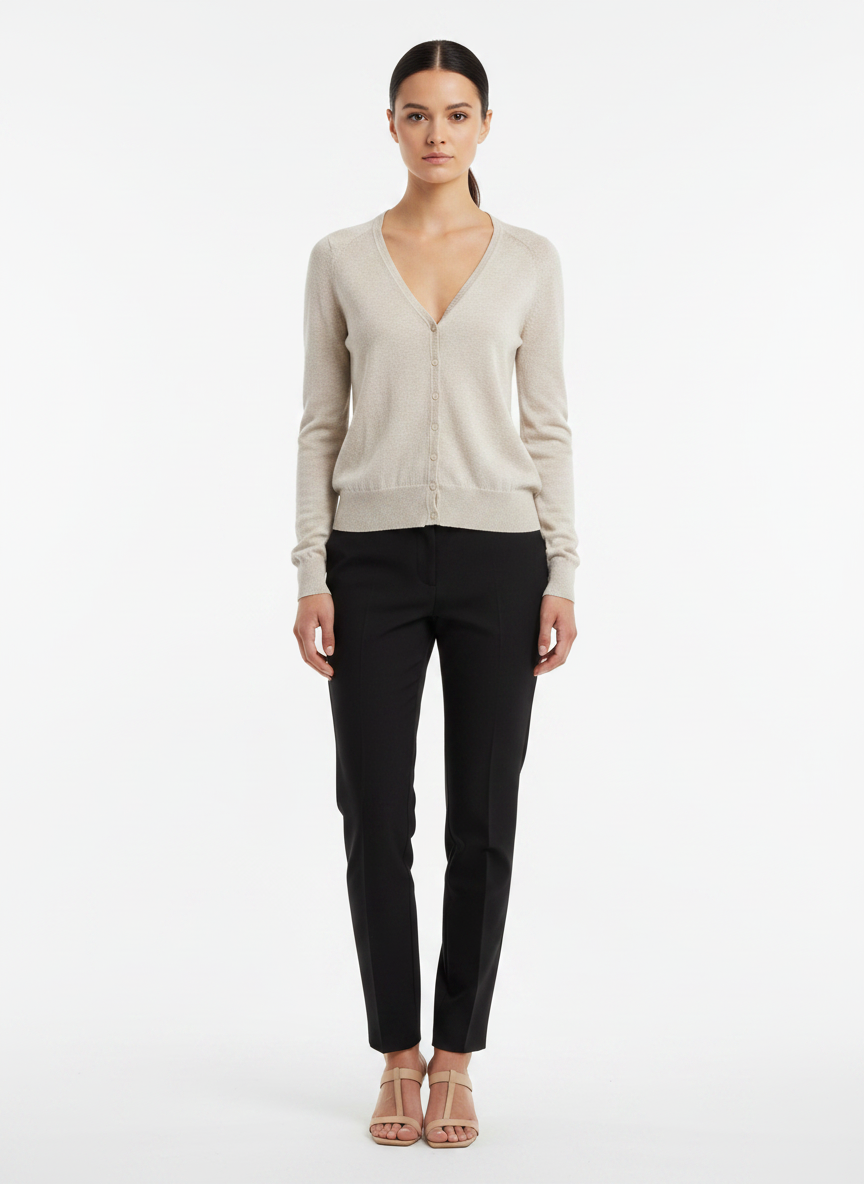 Blusa Cardigan Malha Fina - ZARA / M