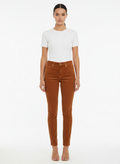 Calça Slim Veludo Caramelo - Alphorria/PP