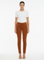 Calça Slim Veludo Caramelo - Alphorria/PP