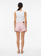 Short Jeans Barra Desfiada Rosa Claro - Canal/36