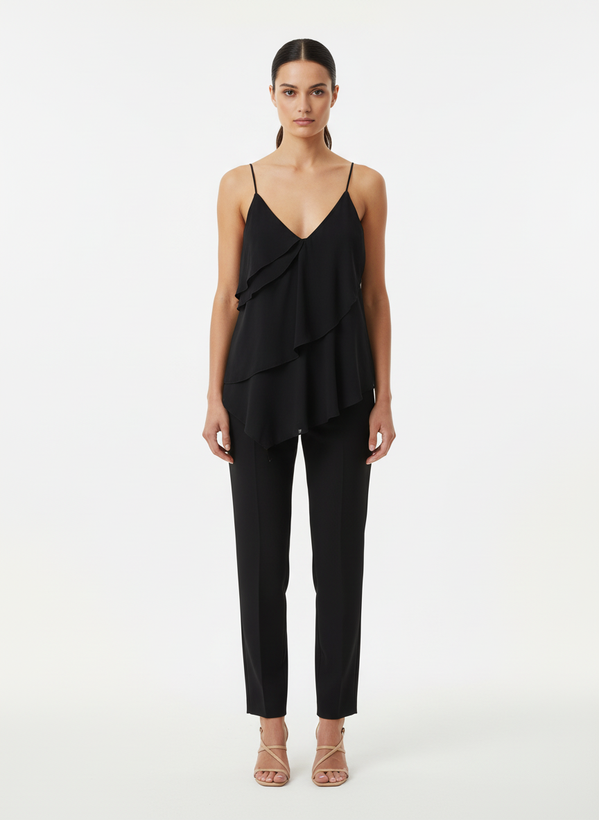 Blusa Alças Finas com Drapê - C. Club/42