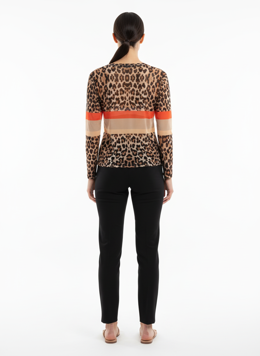 Blusa Oncinha com Detalhe Paetê - Caos/M