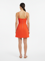 Vestido Laranja Linho - FARM / PP