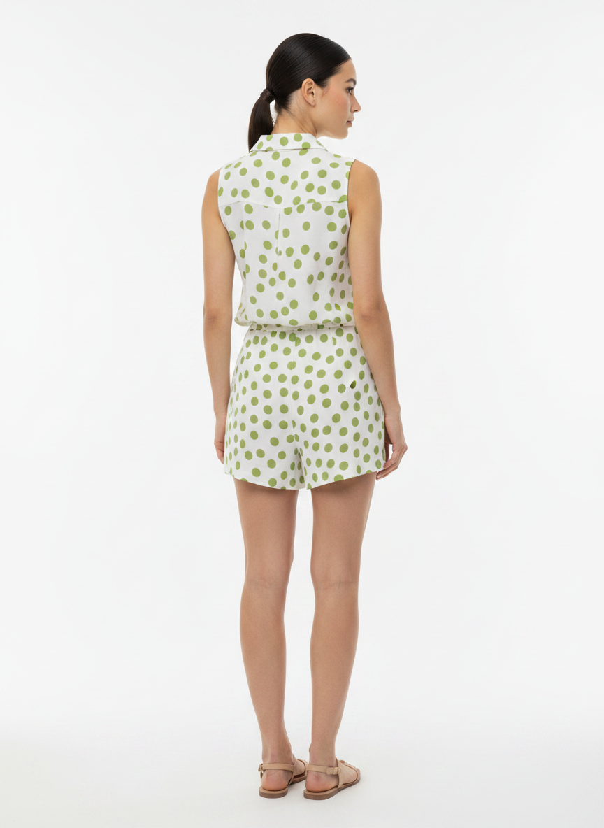 Conjunto Polka Dot Viscose - DRESS TO / M