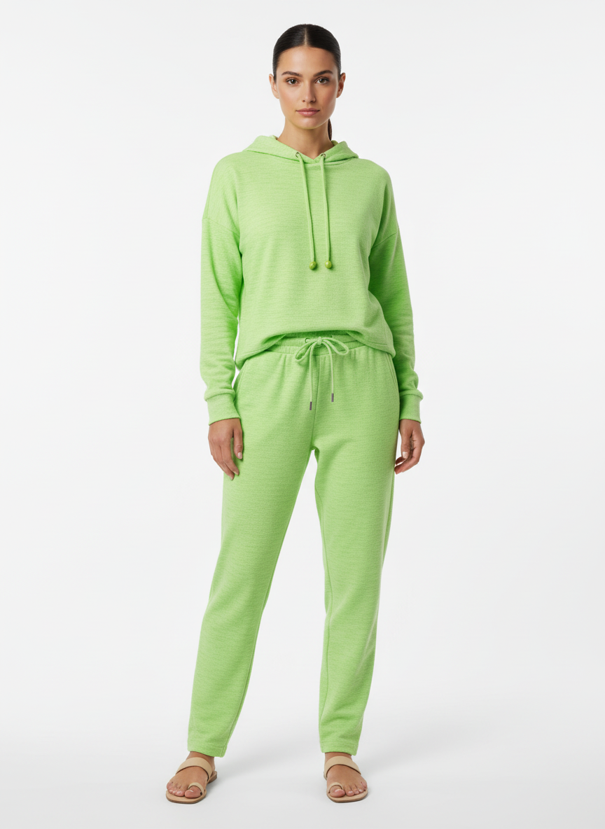 Calça de Moletom Verde Lima/U