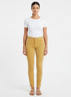 Calça Skinny Veludo Amarelo - Canal/36