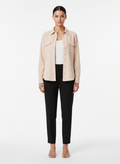 Casaco Camisa Feminino Camurça Rose - A.CULT / 38