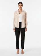 Casaco Camisa Feminino Camurça Rose - A.CULT / 38