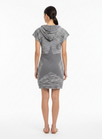 Vestido Túnica Conforto Estampa Abstrata - DRESS TO / P