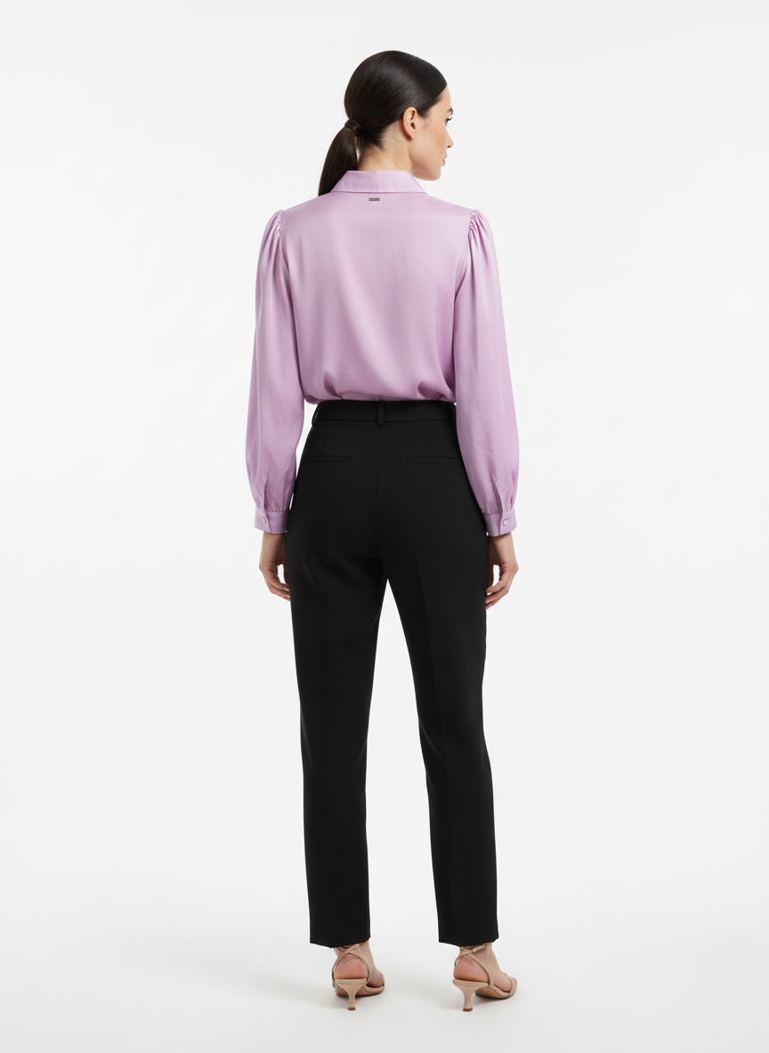 Blusa Cetim Manga Bufante - CAOS / 38