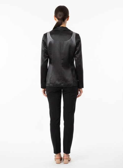 Blazer Acetinado Botões Elegante - DROSÓFILA / M