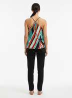 Blusa Alças Finas Estampada - C. Club/38