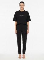 Camiseta de Algodão Oversized - OFFWHITE / G
