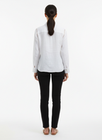 Camisa Feminina Linho Detalhes Vazados - Corporeum / 40