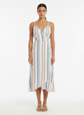 Vestido Listrado Viscose - LEZ A LEZ / G
