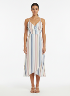 Vestido Listrado Viscose - LEZ A LEZ / G